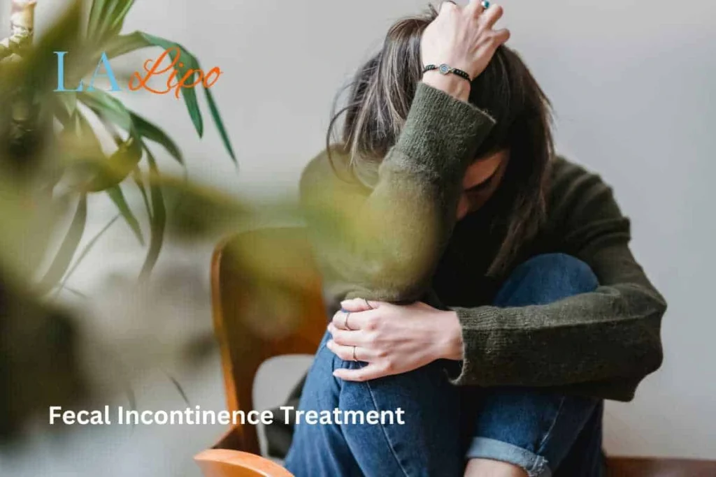 woman worried about fecal incontinence diet 