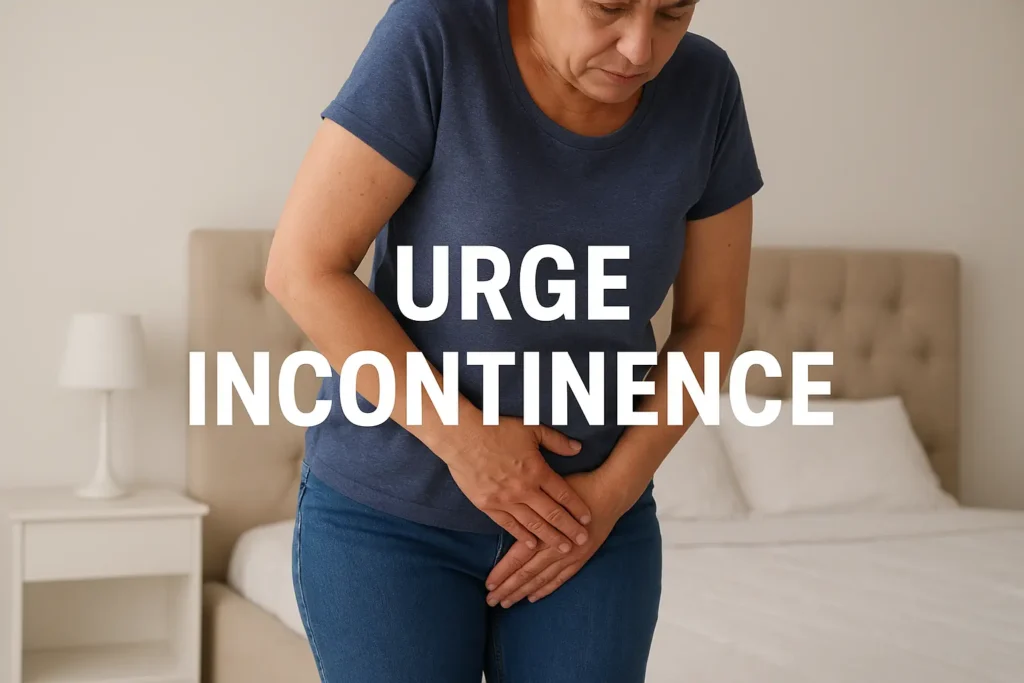 how to manage urge incontinence symptoms