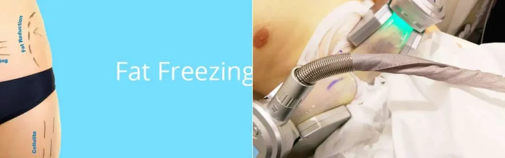 Fat freezing on multiple areas of the body