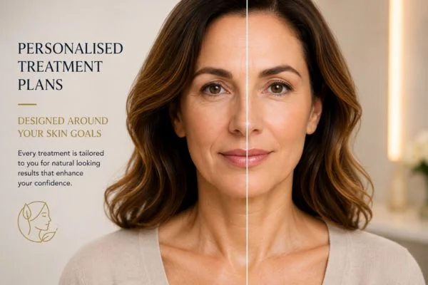Before and after results of Collagen Lift Therapy