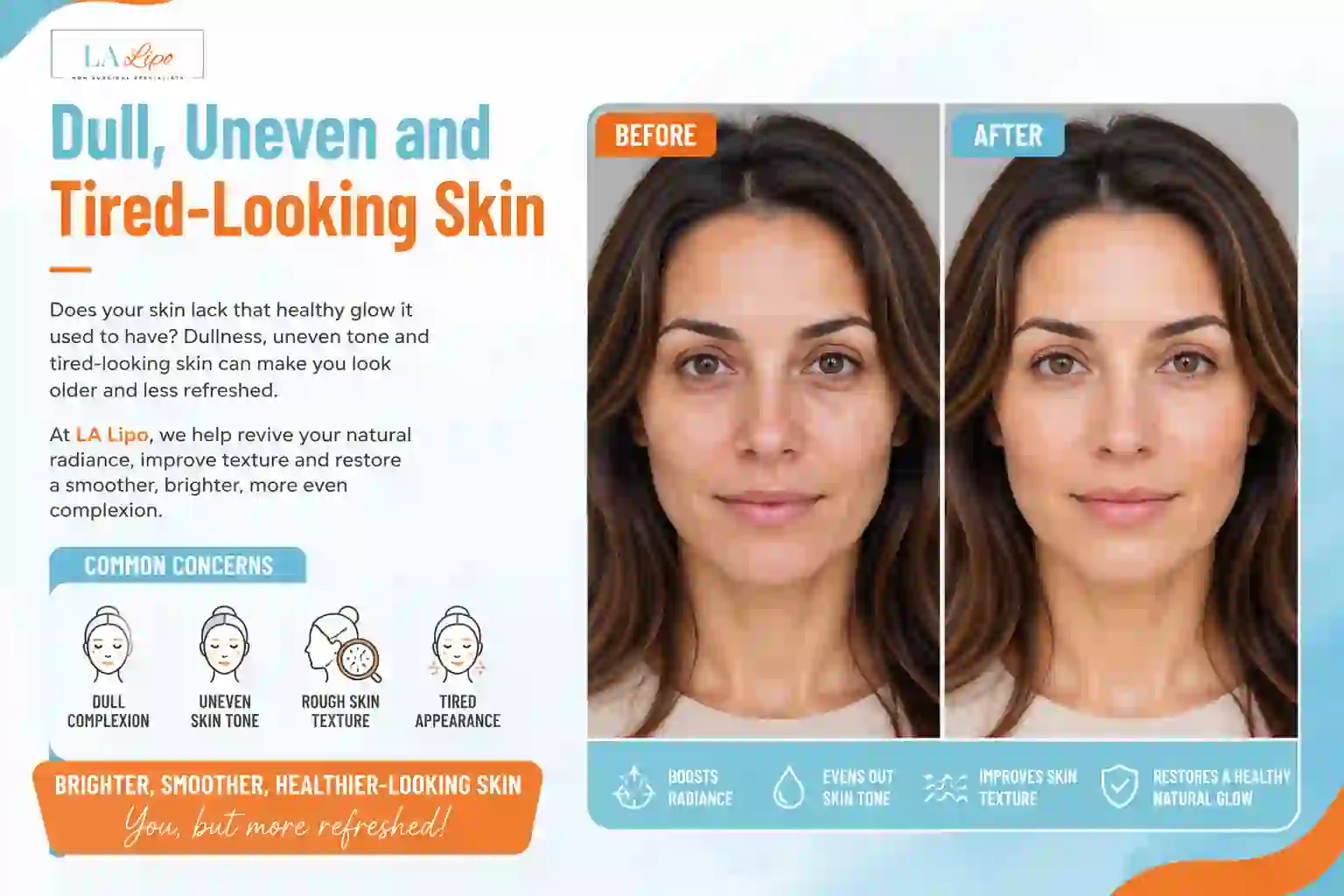 Sign #5: Dull, Uneven and Tired-Looking Skin